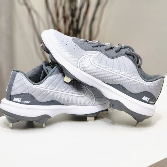 NEW! Men\'s Nike Alpha Huarache Varsity 4 Low Baseball Cleats / Size 7 main image 5